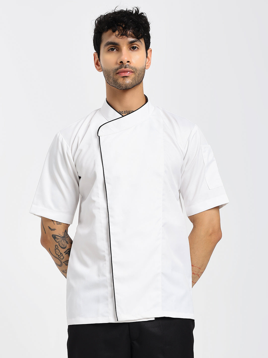 Executive Chef Coat with Black Lining