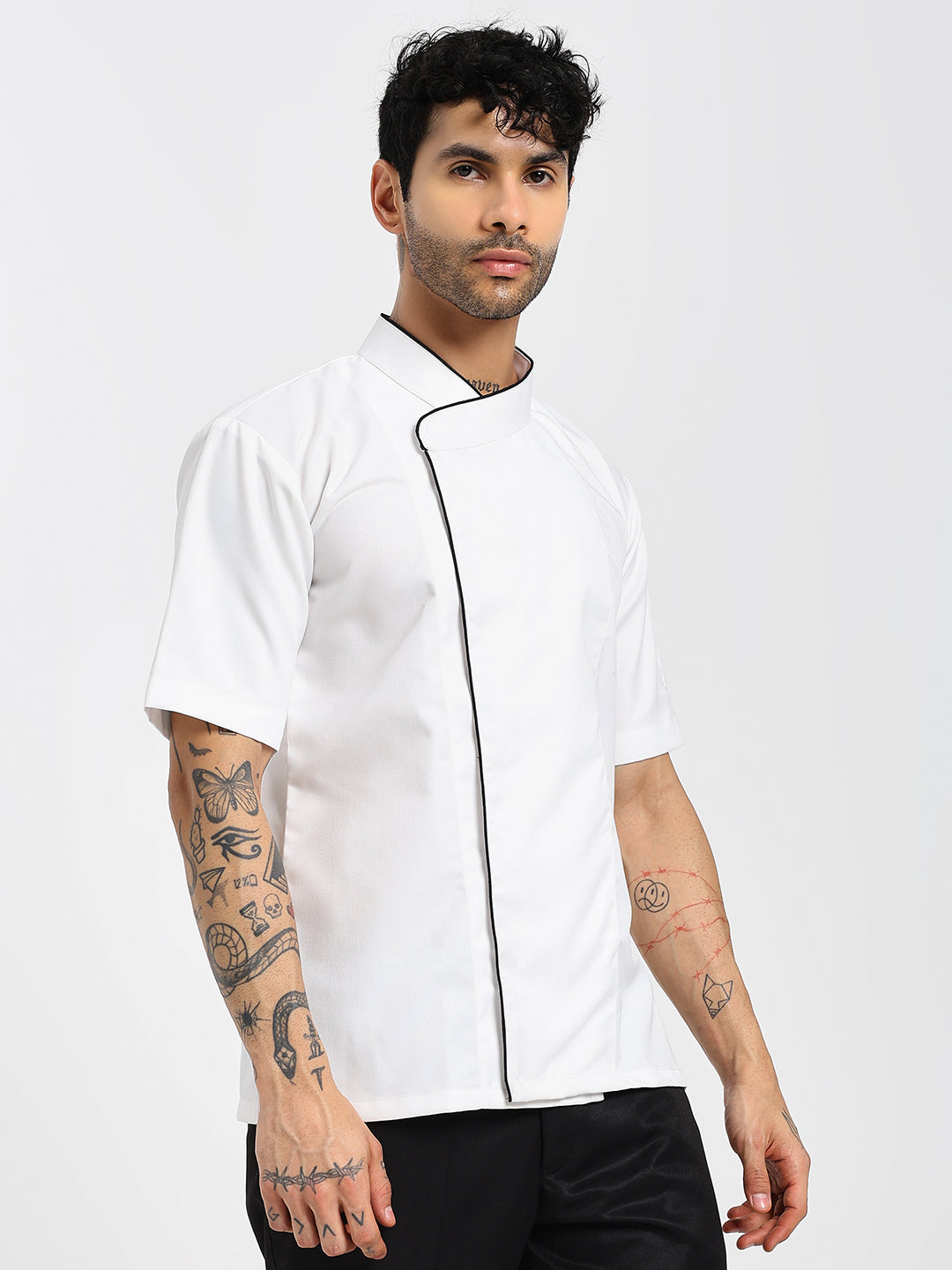 Executive Chef Coat with Black Lining