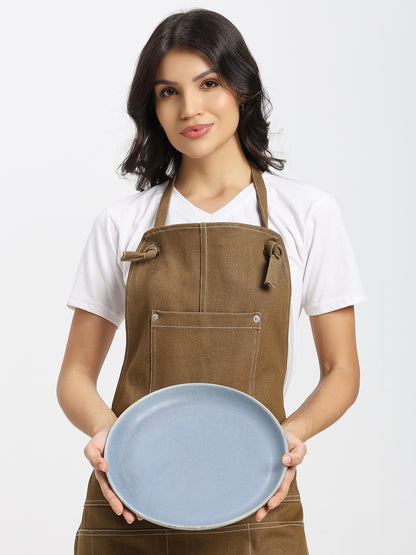 Camel Brown Denim Apron